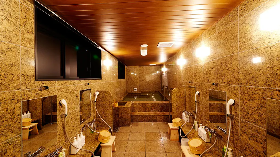 High Concentration Carbonated Spring Aizome no Yu Super Hotel Akihabara Suehirocho