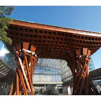 ☆彡JR Kanazawa Station "Photo provided by: Ishikawa Prefecture Tourism Federation"