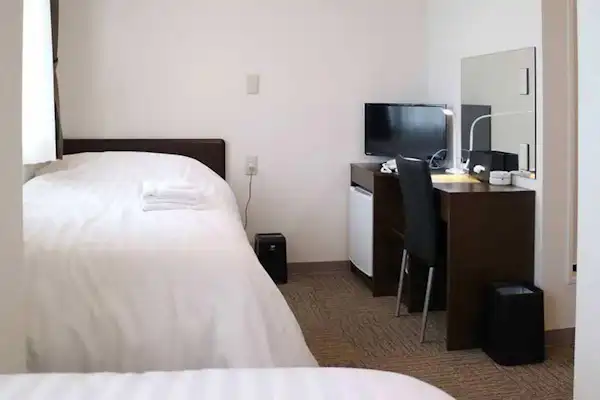 ตัวอย่างห้องพักแบบเตียงคู่