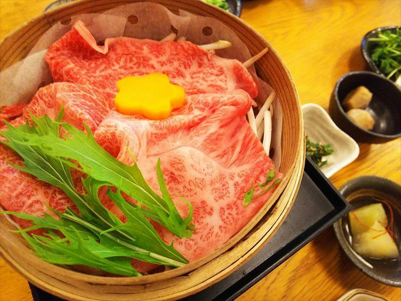 Hida-gyu Onsen Seiro Steamed