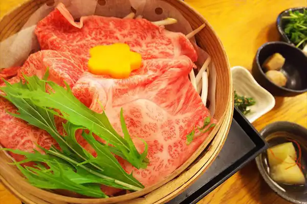 Hida-gyu Onsen Seiro Steamed