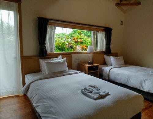 【コチンダホテル】テラスツインダブル