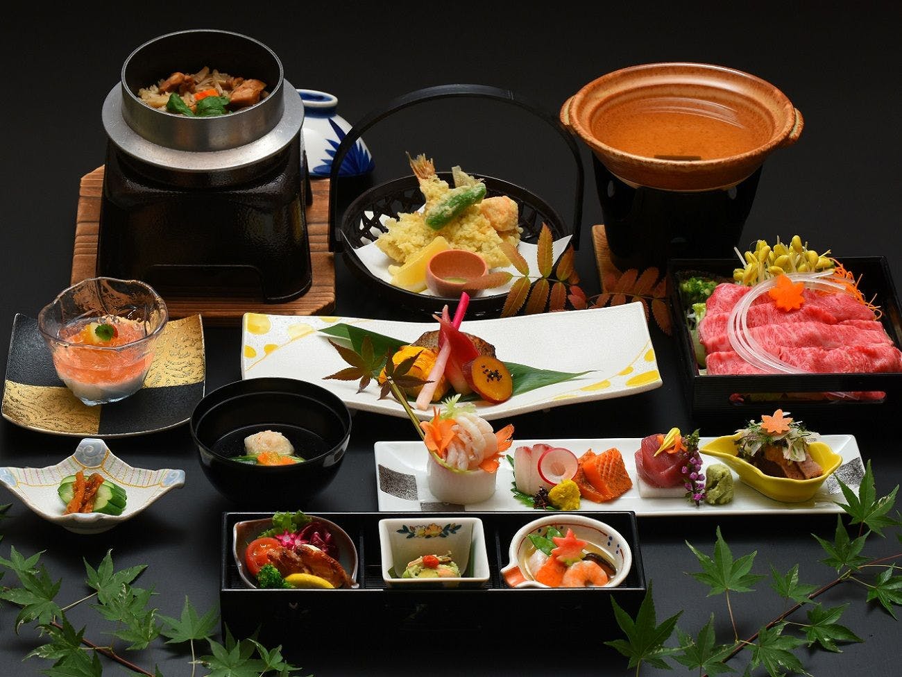 저녁 식사 요리 이미지