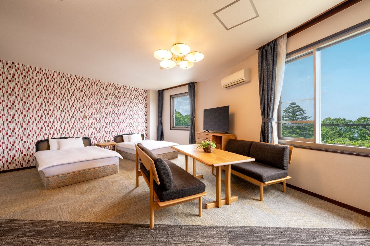 ห้องพักพิเศษสไตล์ญี่ปุ่นและตะวันตก