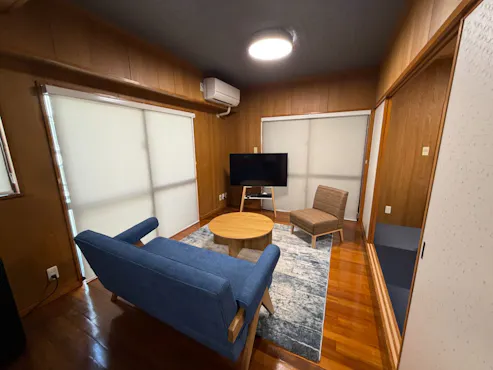 Kamar DX di lantai atas dengan teras・dilengkapi dapur