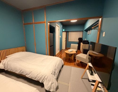 和室20平米ツインベッド・キッチン無し