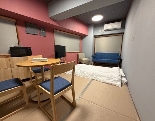 和室2ルームダブルベッド・キッチン無し