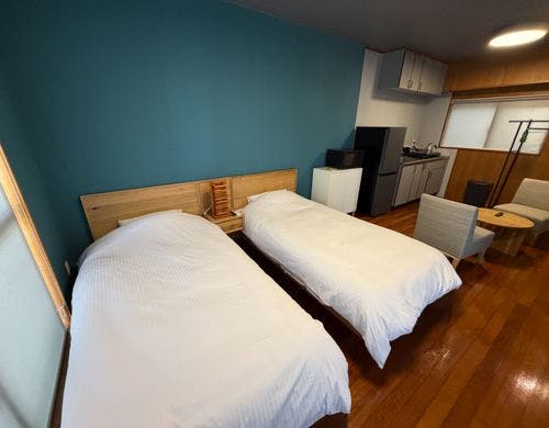 TERRACE付き高層階ツインルーム・キッチン