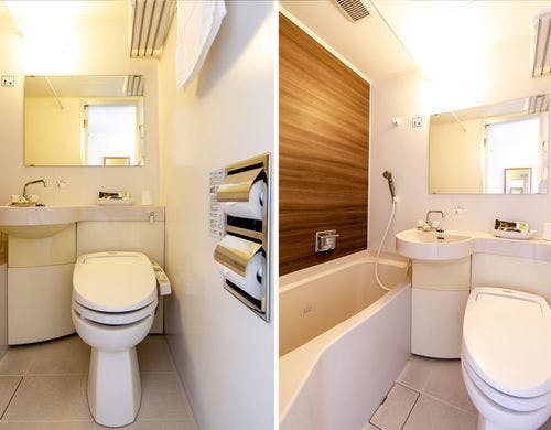 ダブルルーム　バスルーム