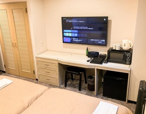 ツインルーム【客室内】