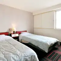 【ห้องพัก】ห้องเตียงคู่