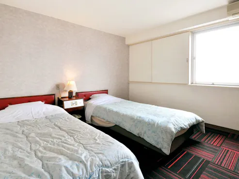 【ห้องพัก】ห้องเตียงคู่