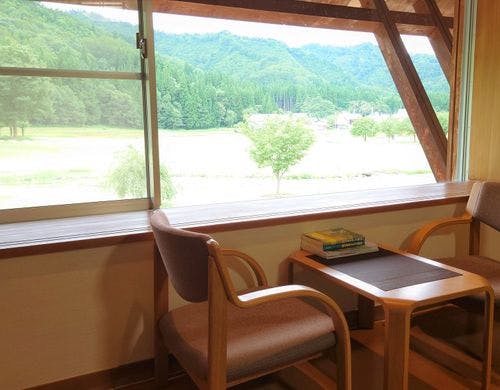 和室からの眺望