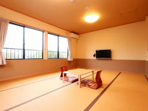 อาคารใหม่ 12 เสื่อทาทามิ◆ห้องพักสไตล์ญี่ปุ่นสำหรับสูงสุด 5 ท่าน + พร้อมอ่างล้างหน้า.