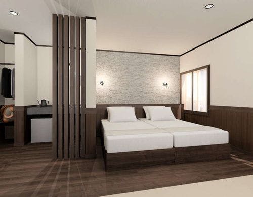 ・＜部屋＞洋室、禁煙のお部屋となります