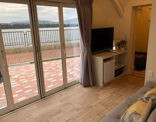 天橋立の横一文字が広がる、絶景ビュー