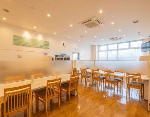 朝食会場