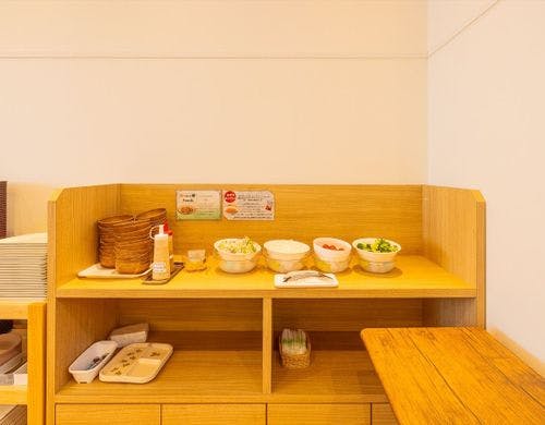 朝食会場