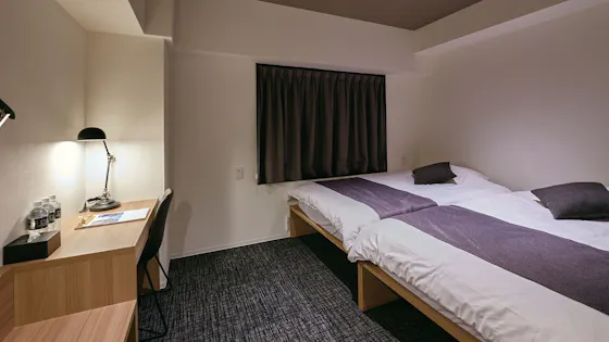 【มาตรฐาน】ห้องพักเตียงคู่