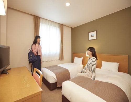 ■客室[禁煙]:ツインルーム(17平米)