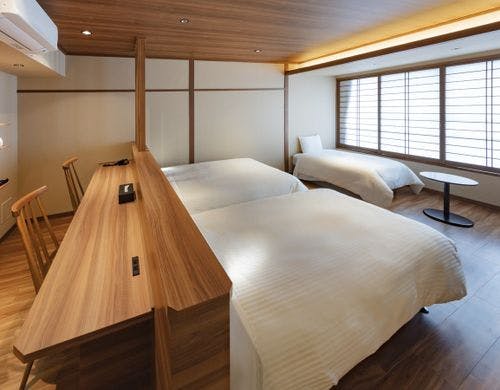 東扇ツイン　3名様の場合はソファーベッド