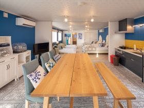 グランピング福岡　海風と波の音