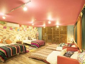 グランピング福岡　海風と波の音