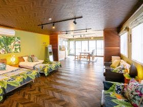 グランピング福岡　海風と波の音