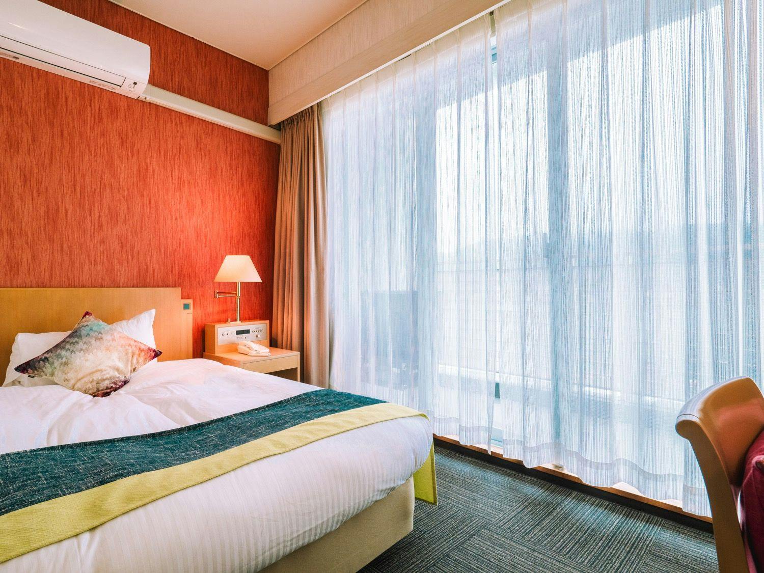 【ห้องพักปลอดบุหรี่ทั้งหมด◆เตียงคู่ขนาดเล็ก】20 ตร.ม.