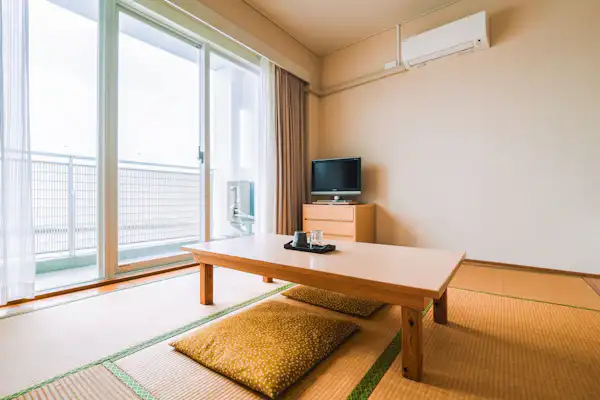 【ห้องพักปลอดบุหรี่ทุกห้อง◆ห้องสไตล์ญี่ปุ่น 6 เสื่อ】ฟูกสำหรับ 1~3 ท่าน.