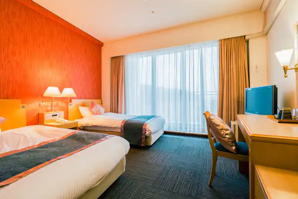 ห้องพักทั้งหมดห้ามสูบบุหรี่◆เตียงคู่/เตียงคู่สำหรับครอบครัว