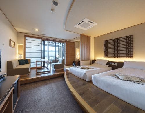 露天風呂付ツインルーム