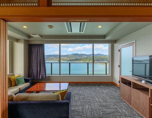 リニューアル！温泉付き最上階特別室