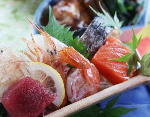 【#ご夕食一例】旬のお魚5点盛り