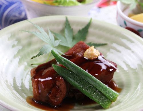 【#ご夕食一例～欅御膳～】豚の角煮