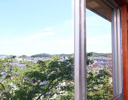 【#住乃江の雰囲気】街並みを一望。