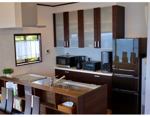 システムキッチンと調理家電・器具類