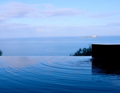 温泉からの眺め