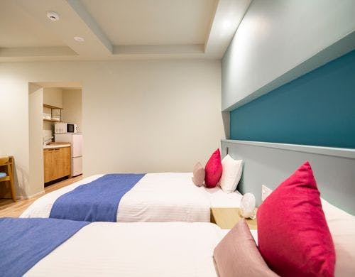 客室ベッドルーム