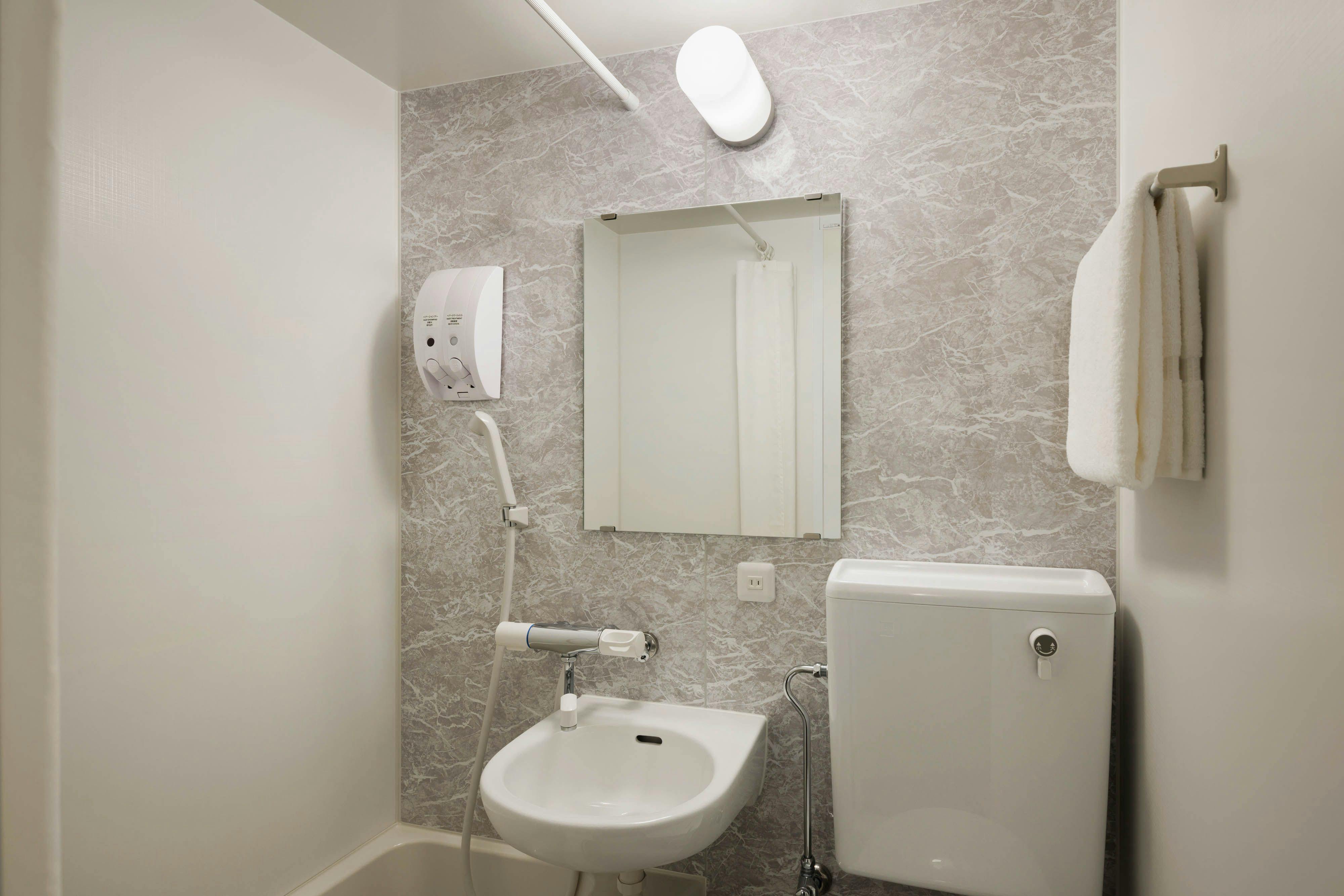 ห้องน้ำ (ห้องเซมิ-ดับเบิล)