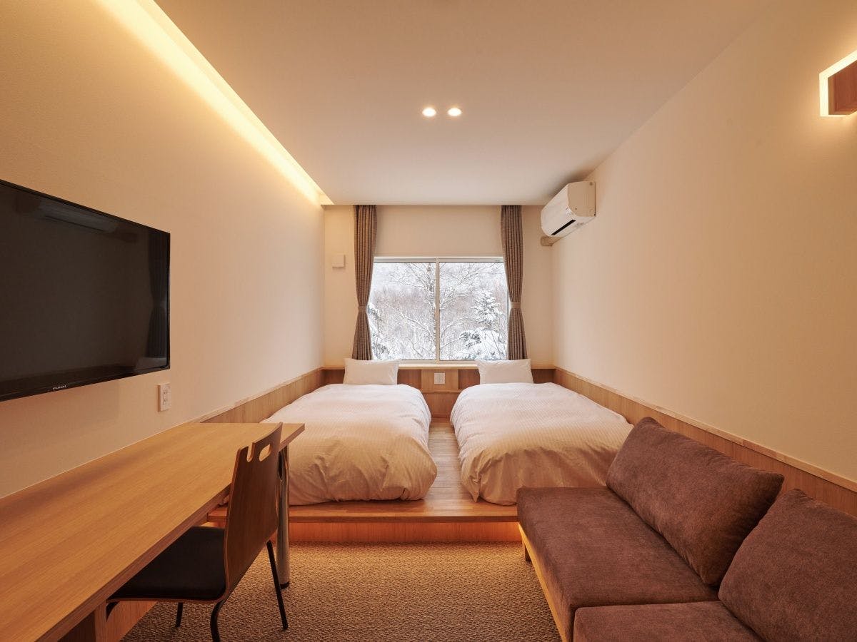 *【อาคารเสริม - ห้องคู่ปรับปรุงใหม่】