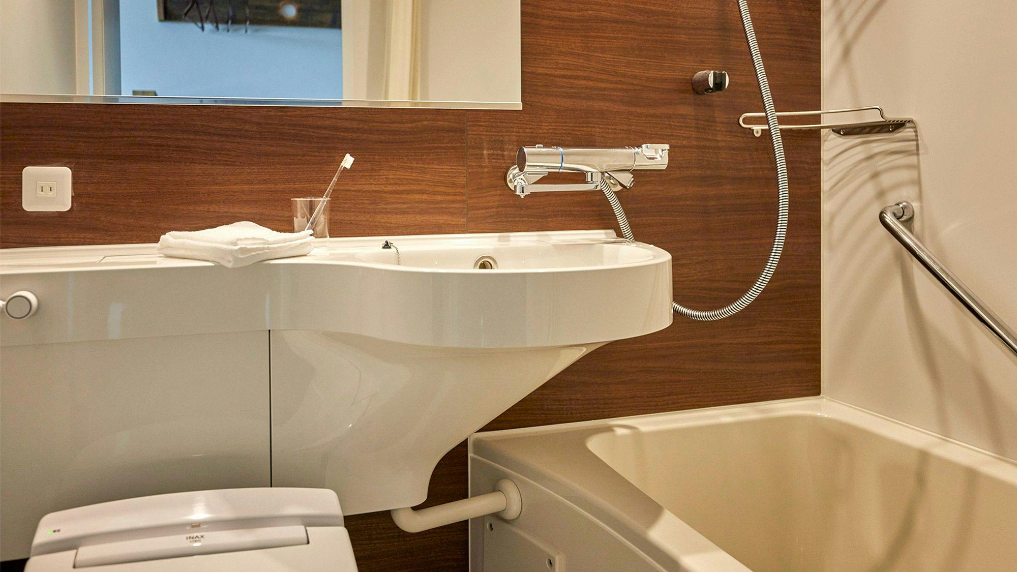 【ห้องน้ำในตัว】ห้องคู่, ห้องสไตล์ญี่ปุ่น 6 เสื่อทาทามิ