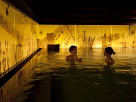 層雲峡　朝陽亭