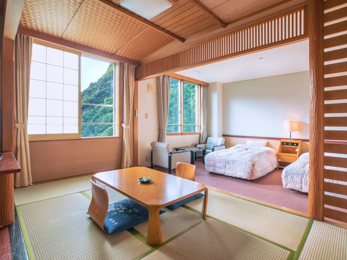 ห้องพักสไตล์ญี่ปุ่นและตะวันตก