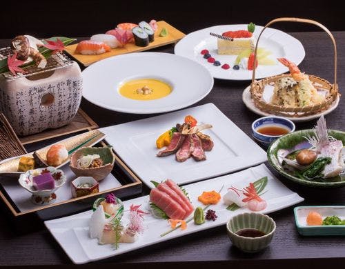 *秋季限定：松茸料理の和洋会席