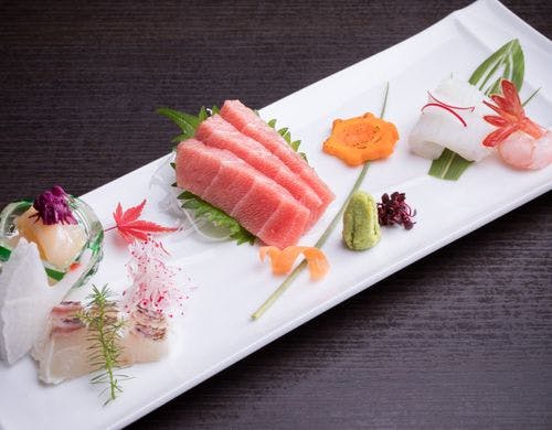 *夕食 お造り 一例