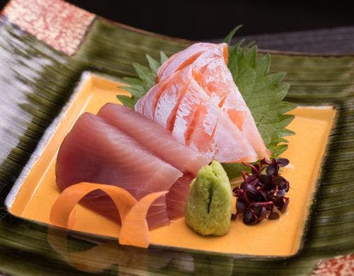 *夕食 お造り 一例