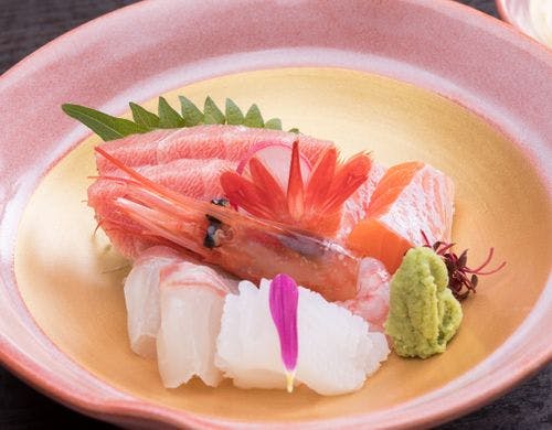 *夕食　お造り 　一例