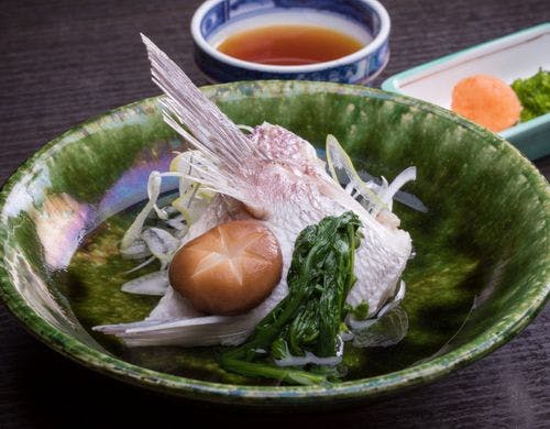 *夕食　魚料理 　一例