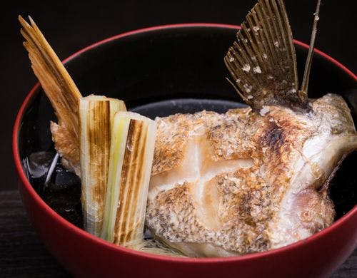 *夕食　お吸い物　一例